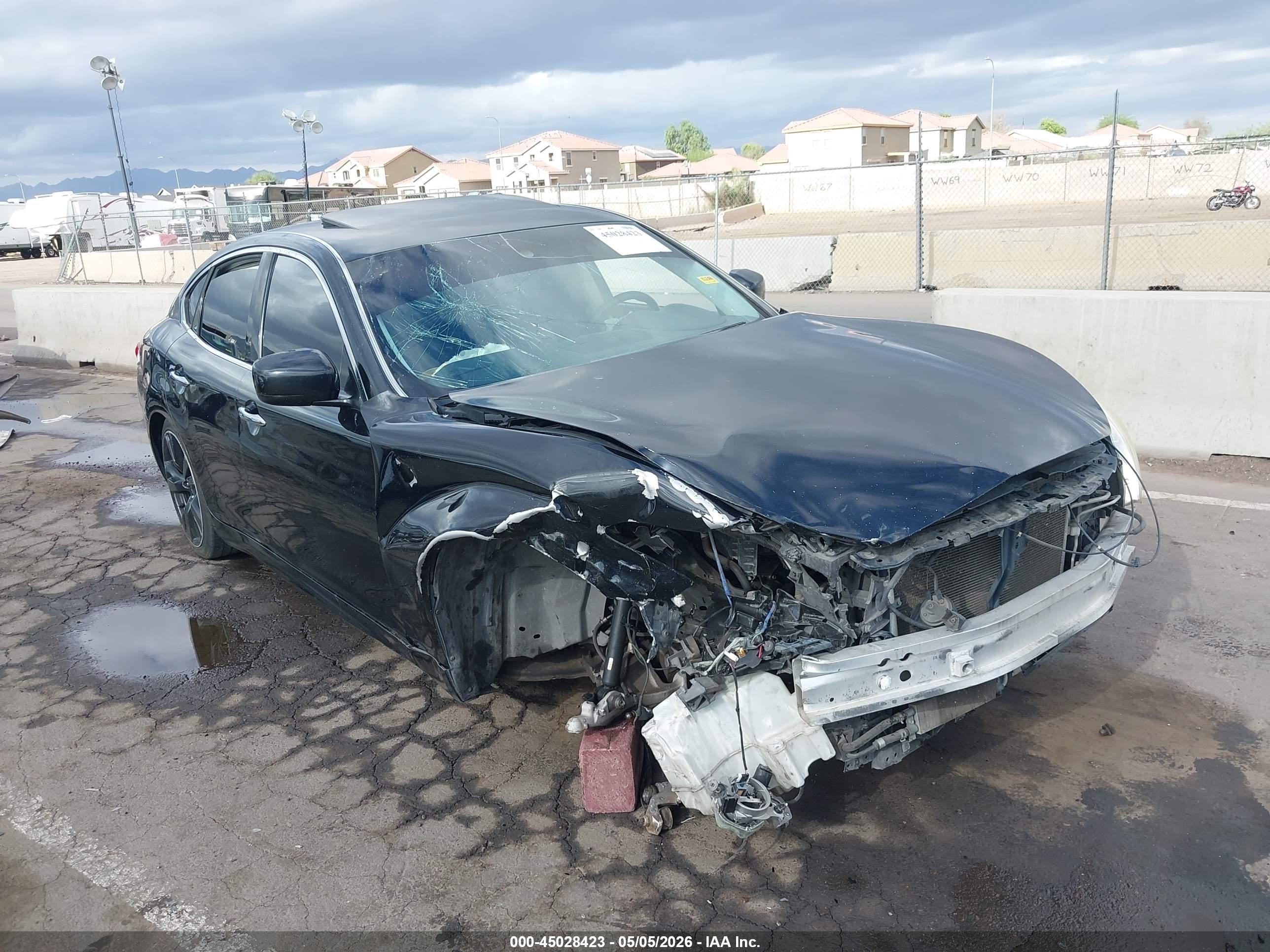 2012 Infiniti M37   Black vin: JN1BY1AP2CM335568