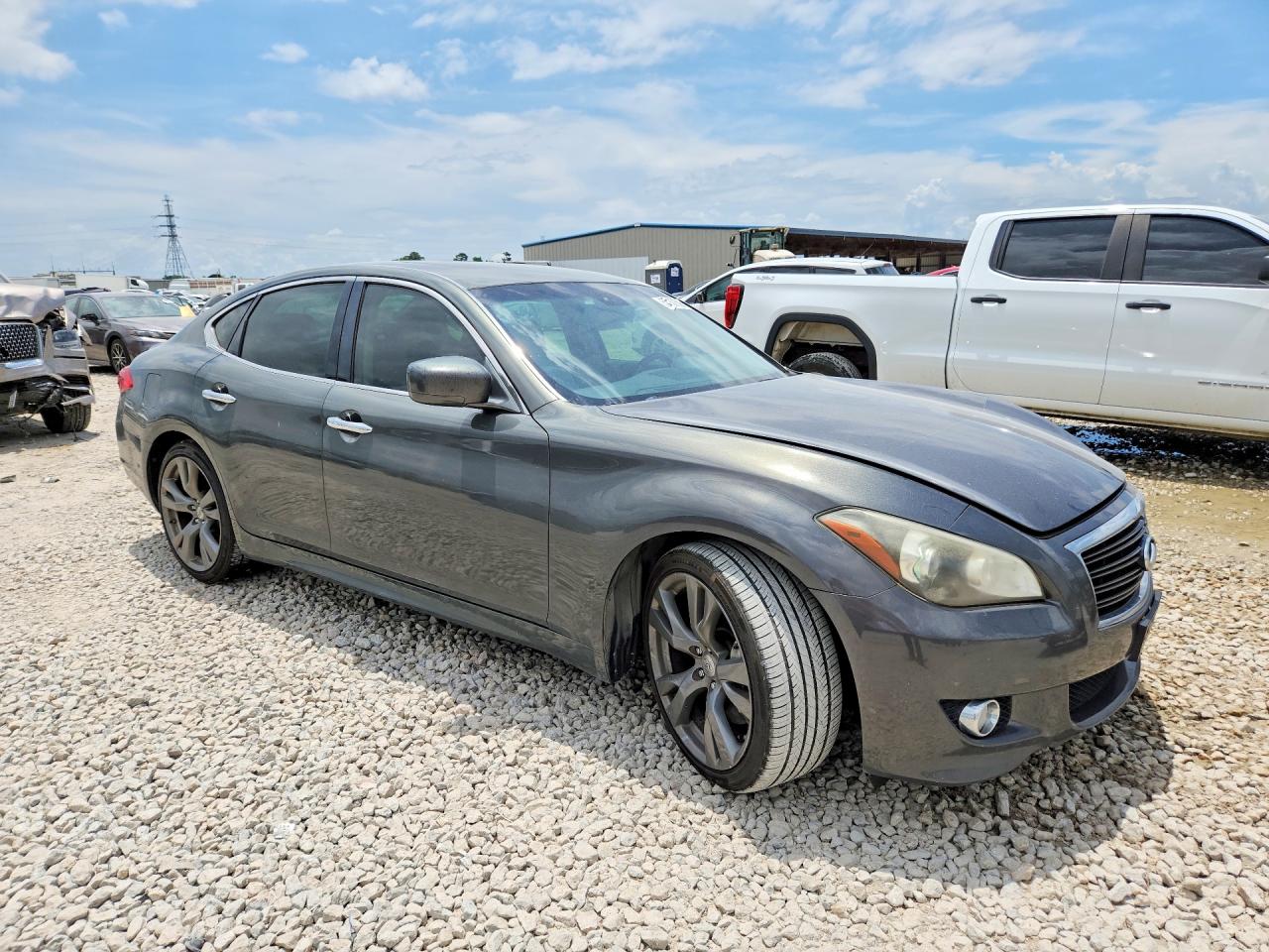 2012 Infiniti M37 Base Серый vin: JN1BY1AP2CM335604