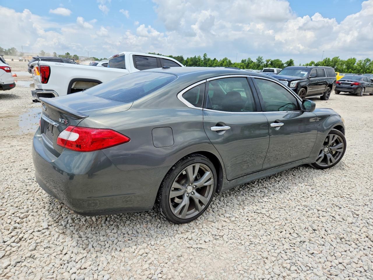 2012 Infiniti M37 Base Серый vin: JN1BY1AP2CM335604