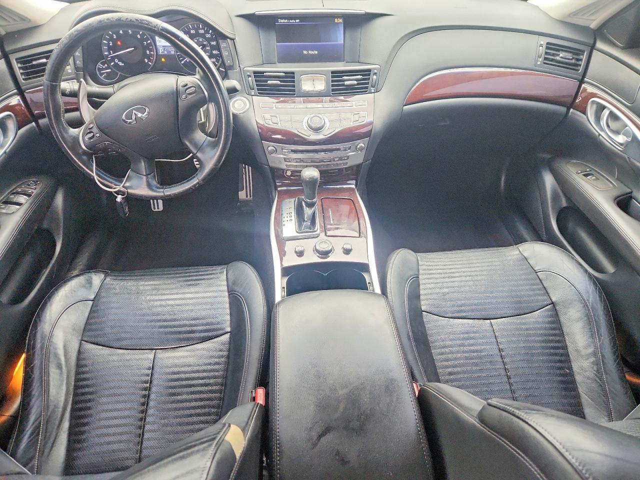 2012 Infiniti M37 Base Черный vin: JN1BY1AP2CM335716