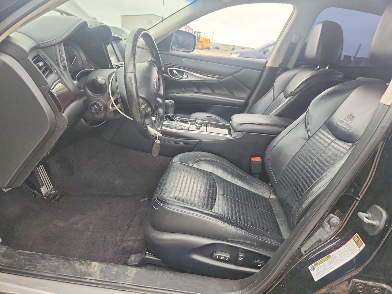 2012 Infiniti M37 Base Черный vin: JN1BY1AP2CM335716