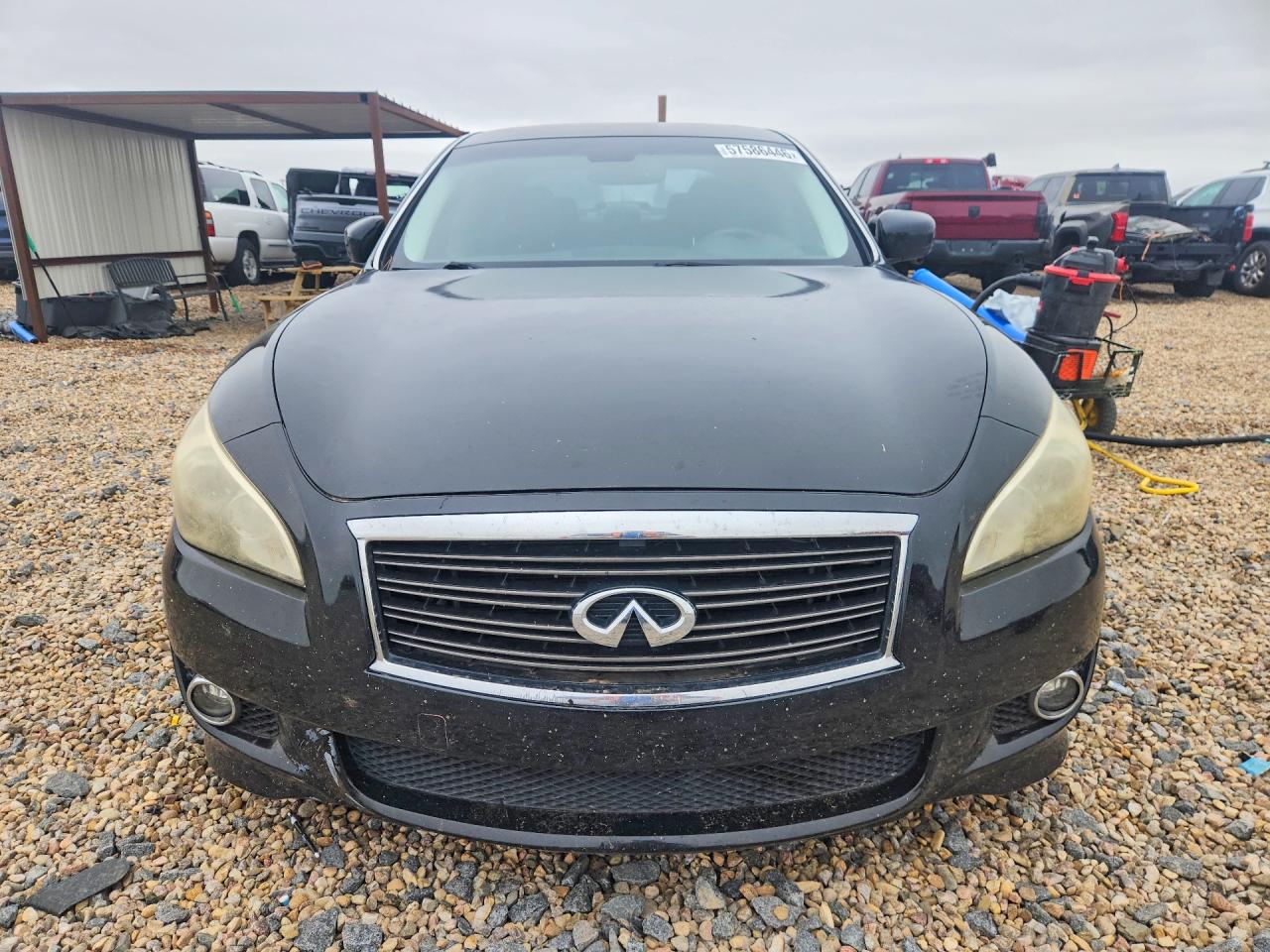 2012 Infiniti M37 Base Черный vin: JN1BY1AP2CM335716