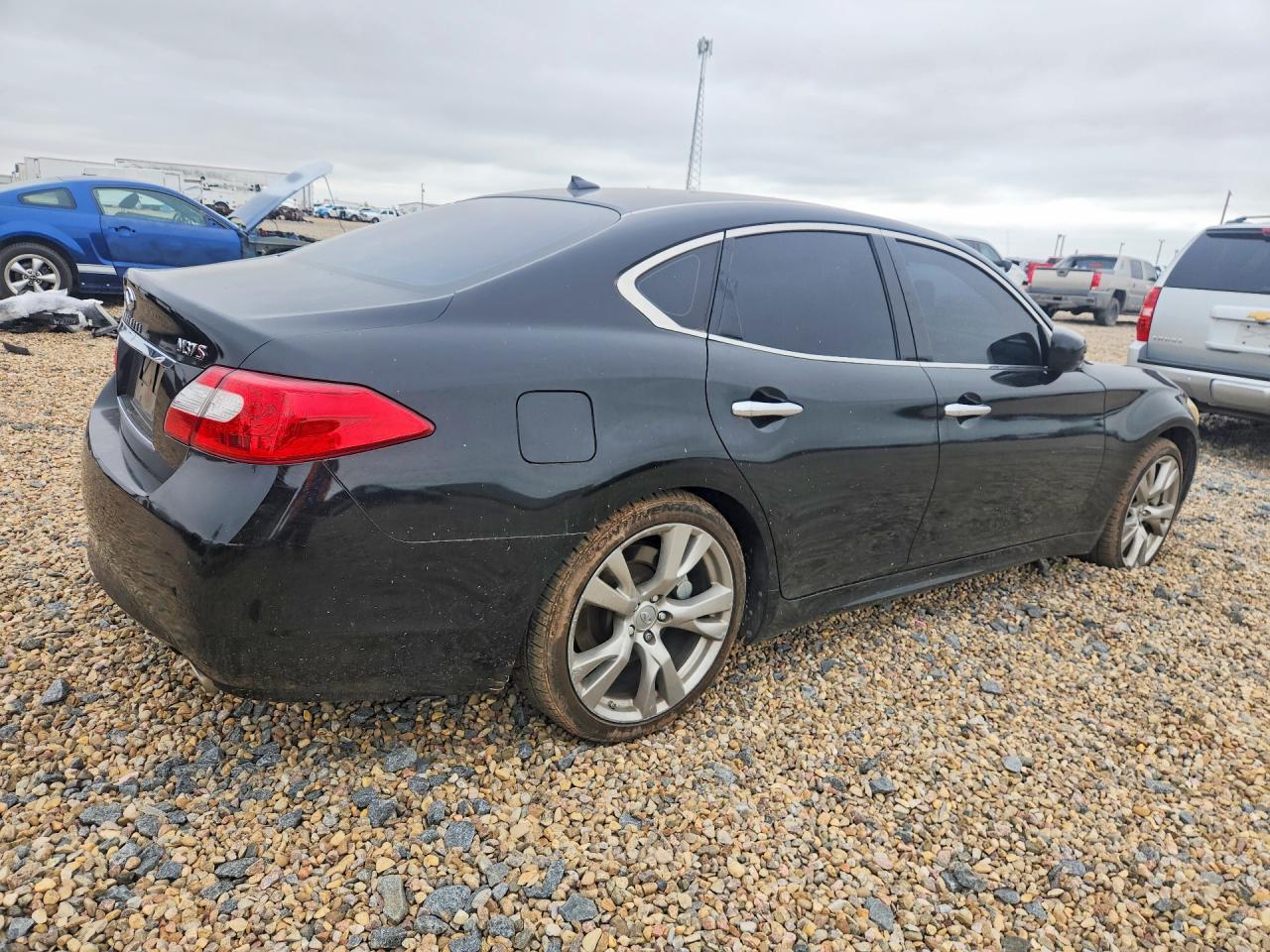 2012 Infiniti M37 Base Черный vin: JN1BY1AP2CM335716