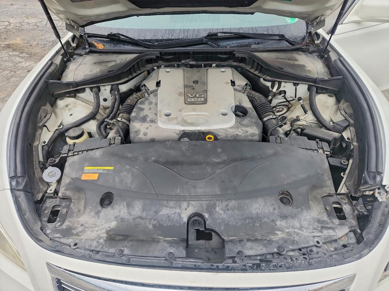2012 Infiniti M37 Base White vin: JN1BY1AP2CM336039