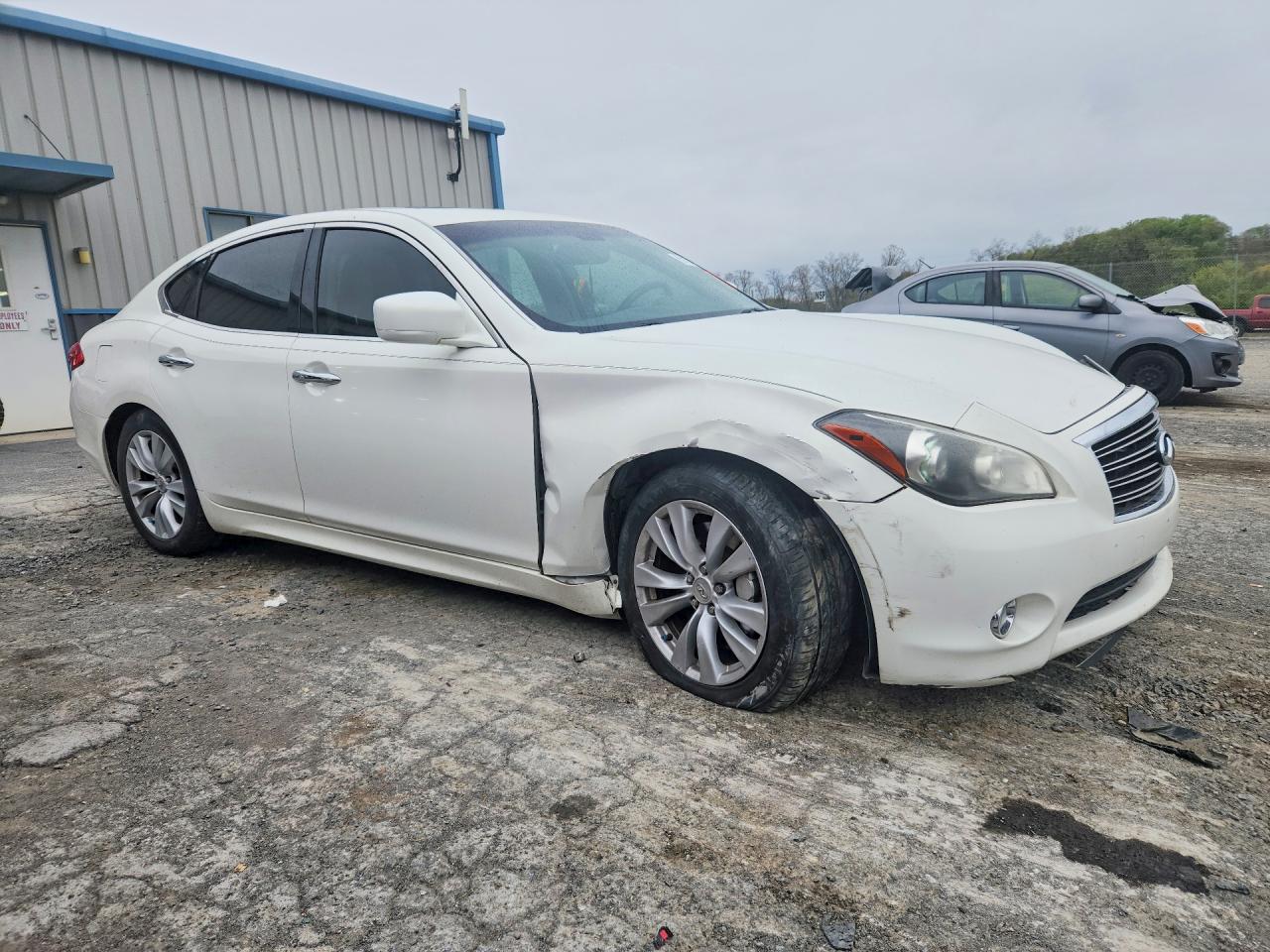 2012 Infiniti M37 Base White vin: JN1BY1AP2CM336039
