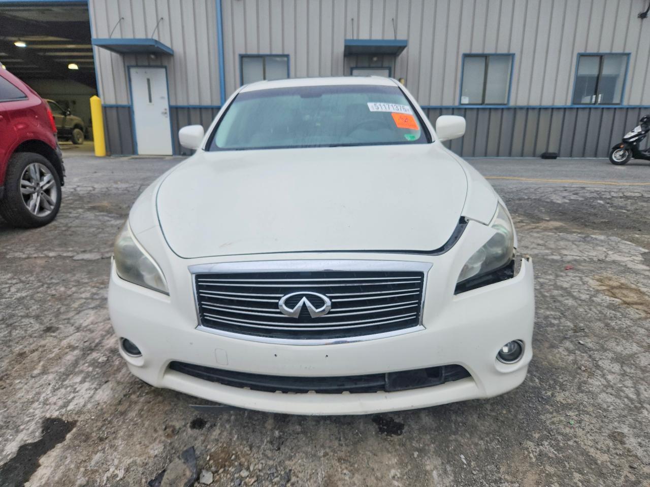 2012 Infiniti M37 Base White vin: JN1BY1AP2CM336039