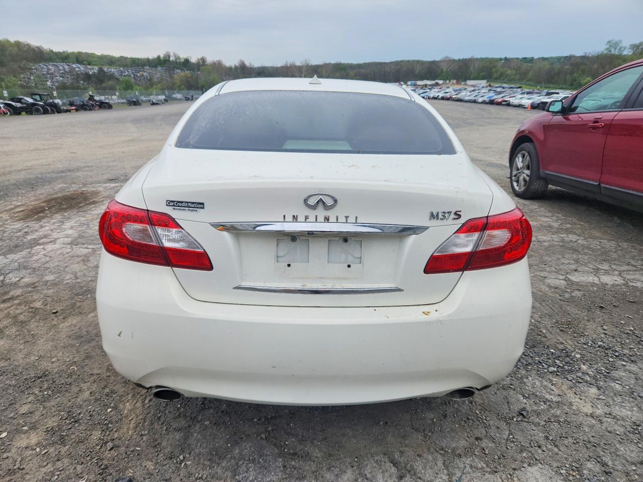 2012 Infiniti M37 Base White vin: JN1BY1AP2CM336039
