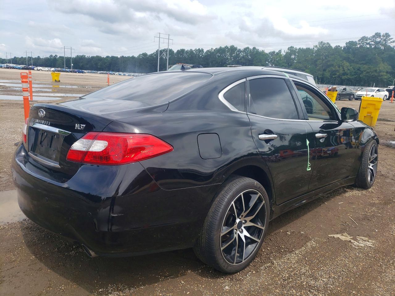 2013 Infiniti M37 Base Black vin: JN1BY1AP2DM512511
