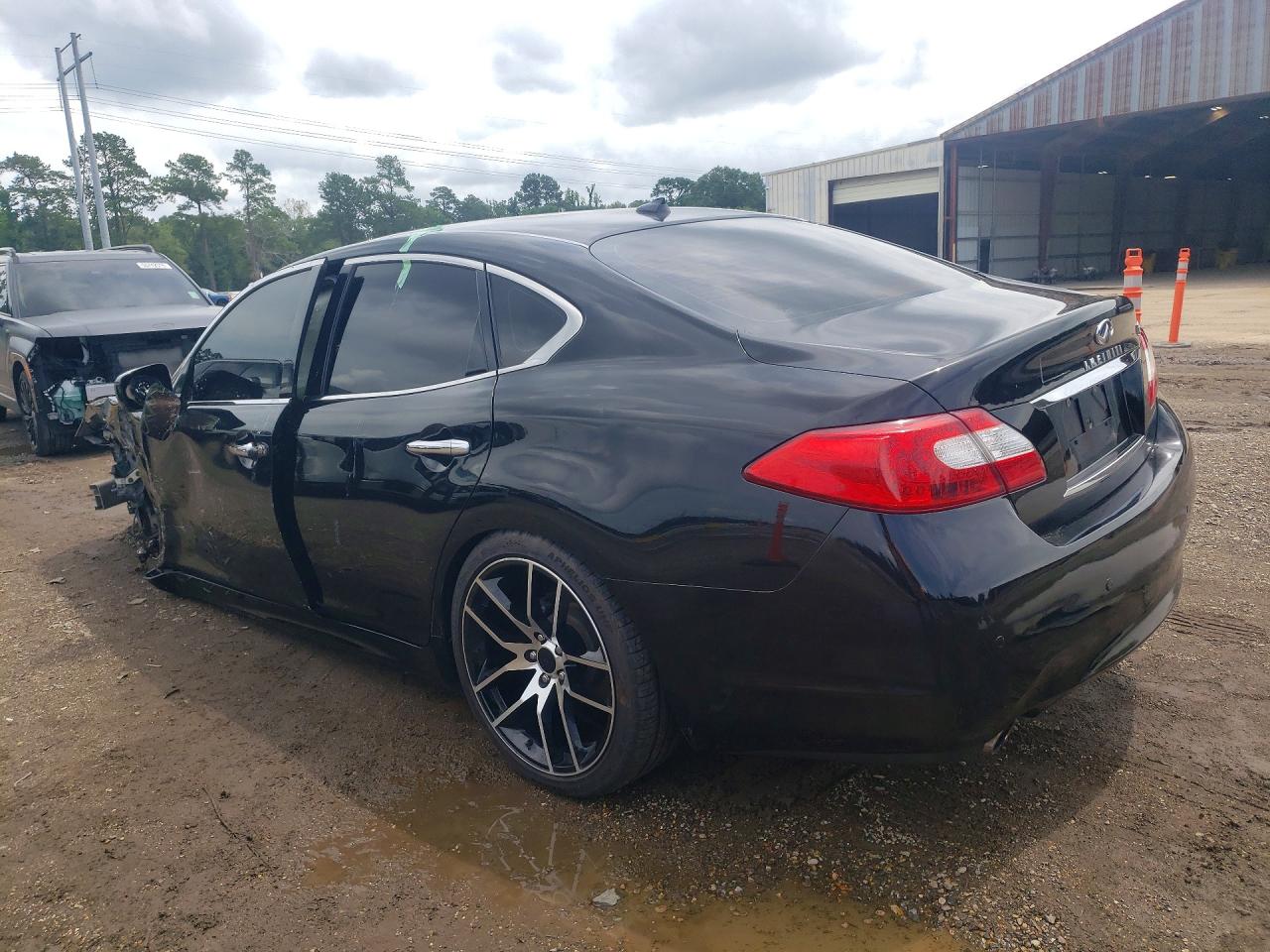 2013 Infiniti M37 Base Black vin: JN1BY1AP2DM512511