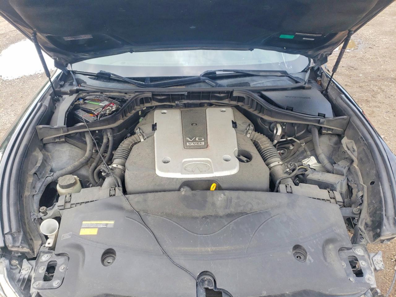 2013 Infiniti M37 Base Black vin: JN1BY1AP2DM512511