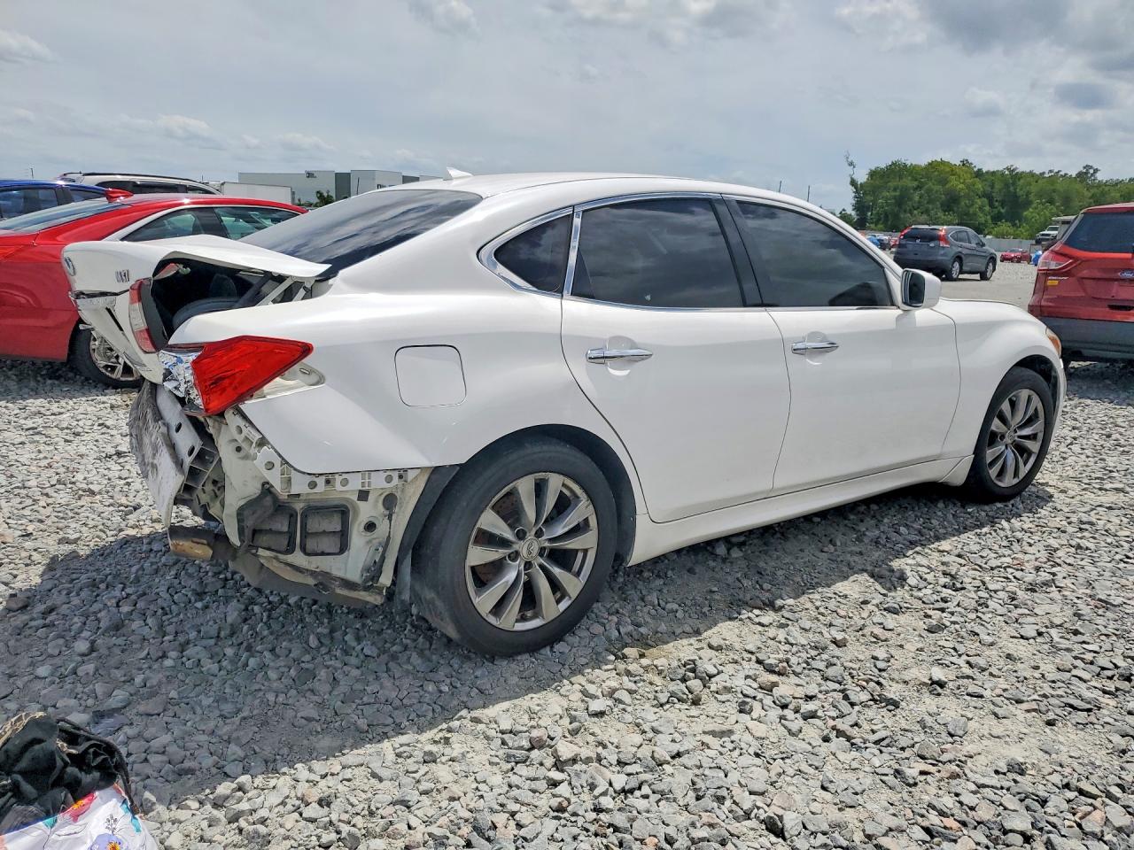 2011 Infiniti M37 Base White vin: JN1BY1AP3BM326604