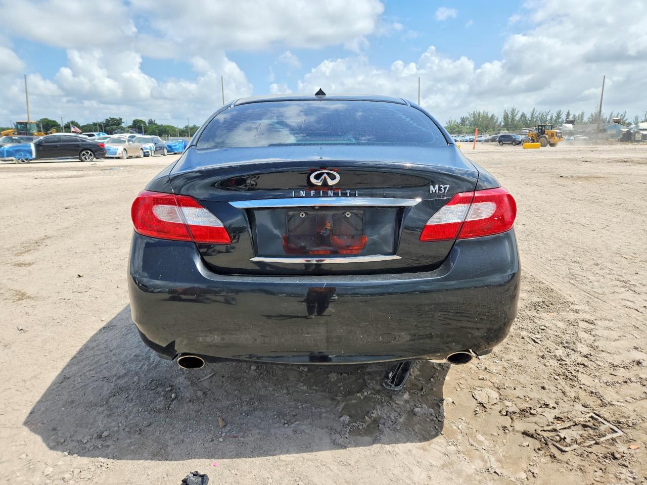2012 Infiniti M37 Base Black vin: JN1BY1AP3CM331951