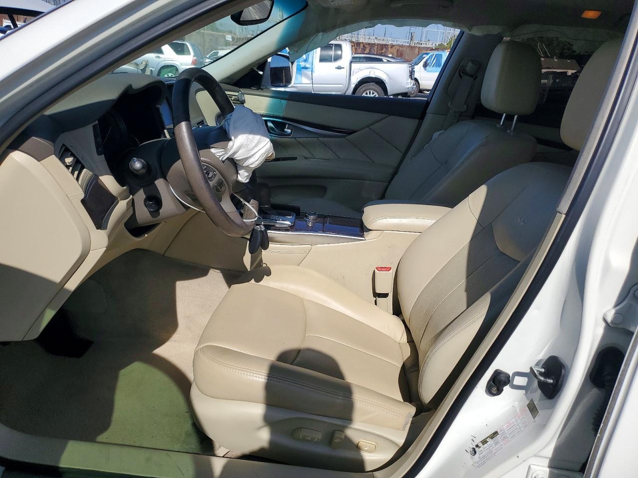 2012 Infiniti M37 Base White vin: JN1BY1AP3CM335773