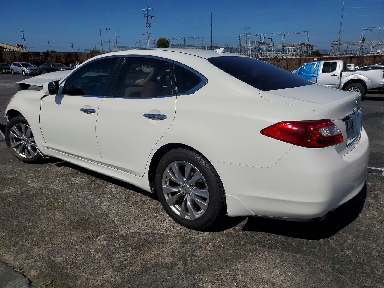 2012 Infiniti M37 Base White vin: JN1BY1AP3CM335773