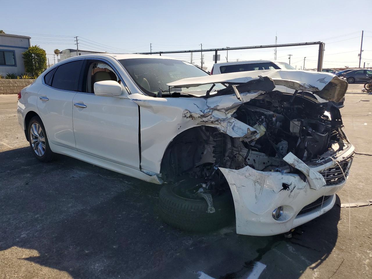 2012 Infiniti M37 Base White vin: JN1BY1AP3CM335773