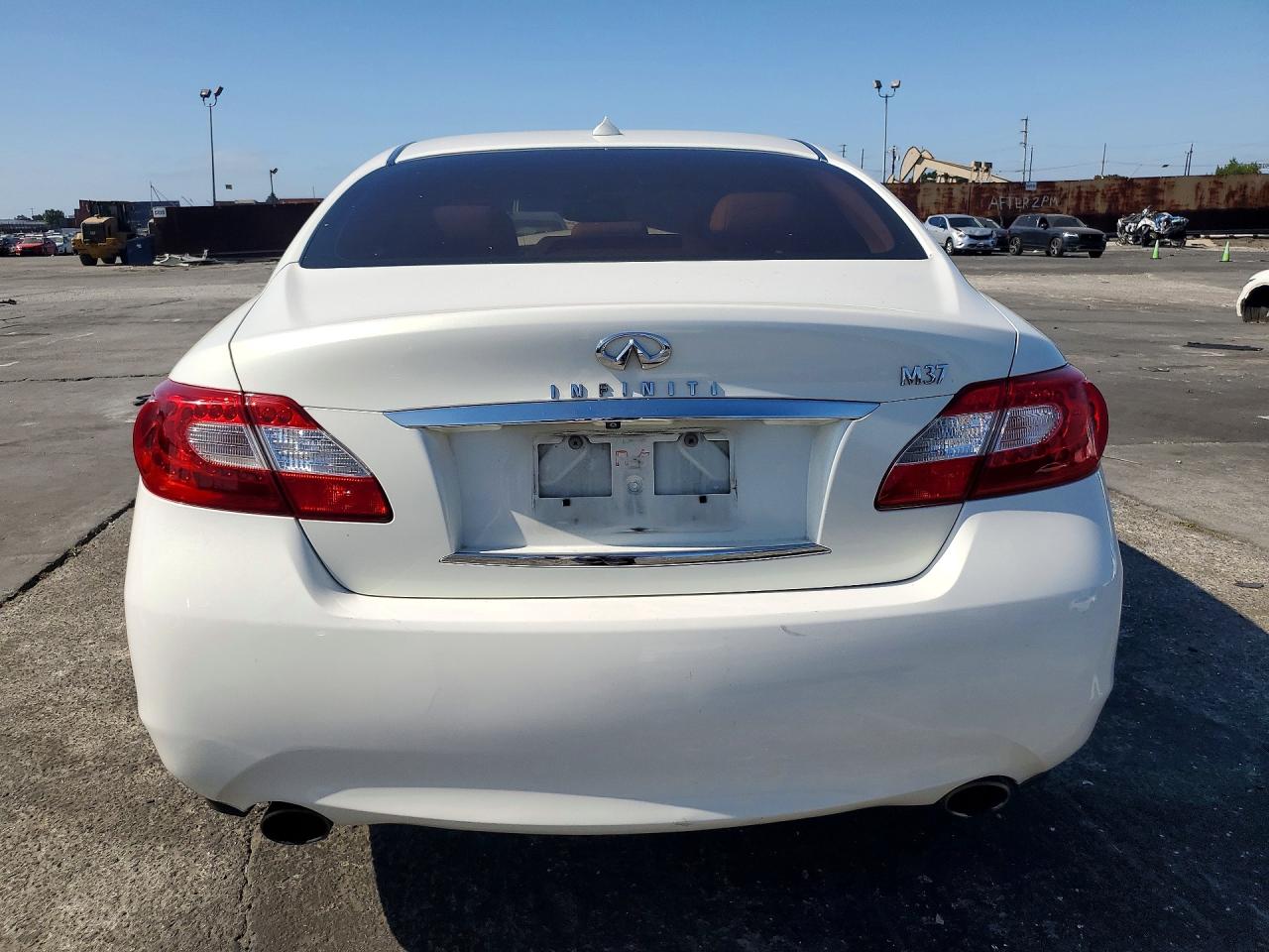 2012 Infiniti M37 Base White vin: JN1BY1AP3CM335773