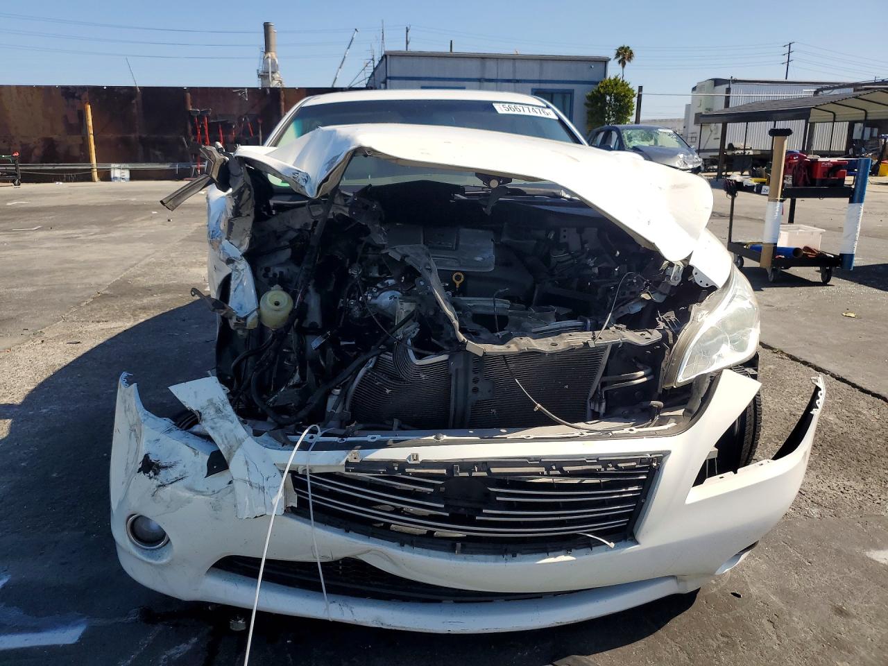 2012 Infiniti M37 Base White vin: JN1BY1AP3CM335773