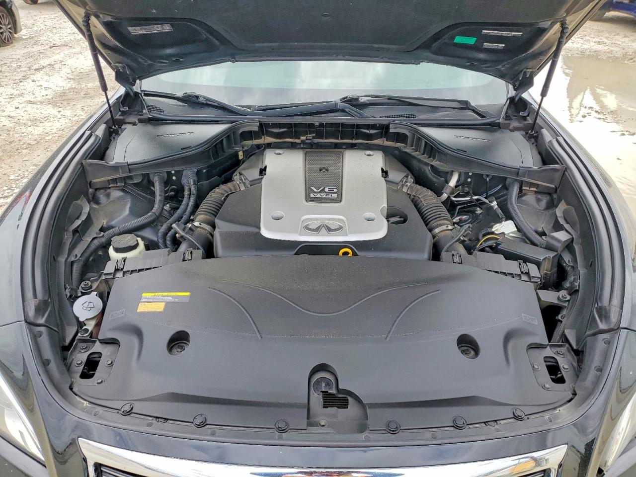 2014 Infiniti Q70 3.7 Black vin: JN1BY1AP3EM260317