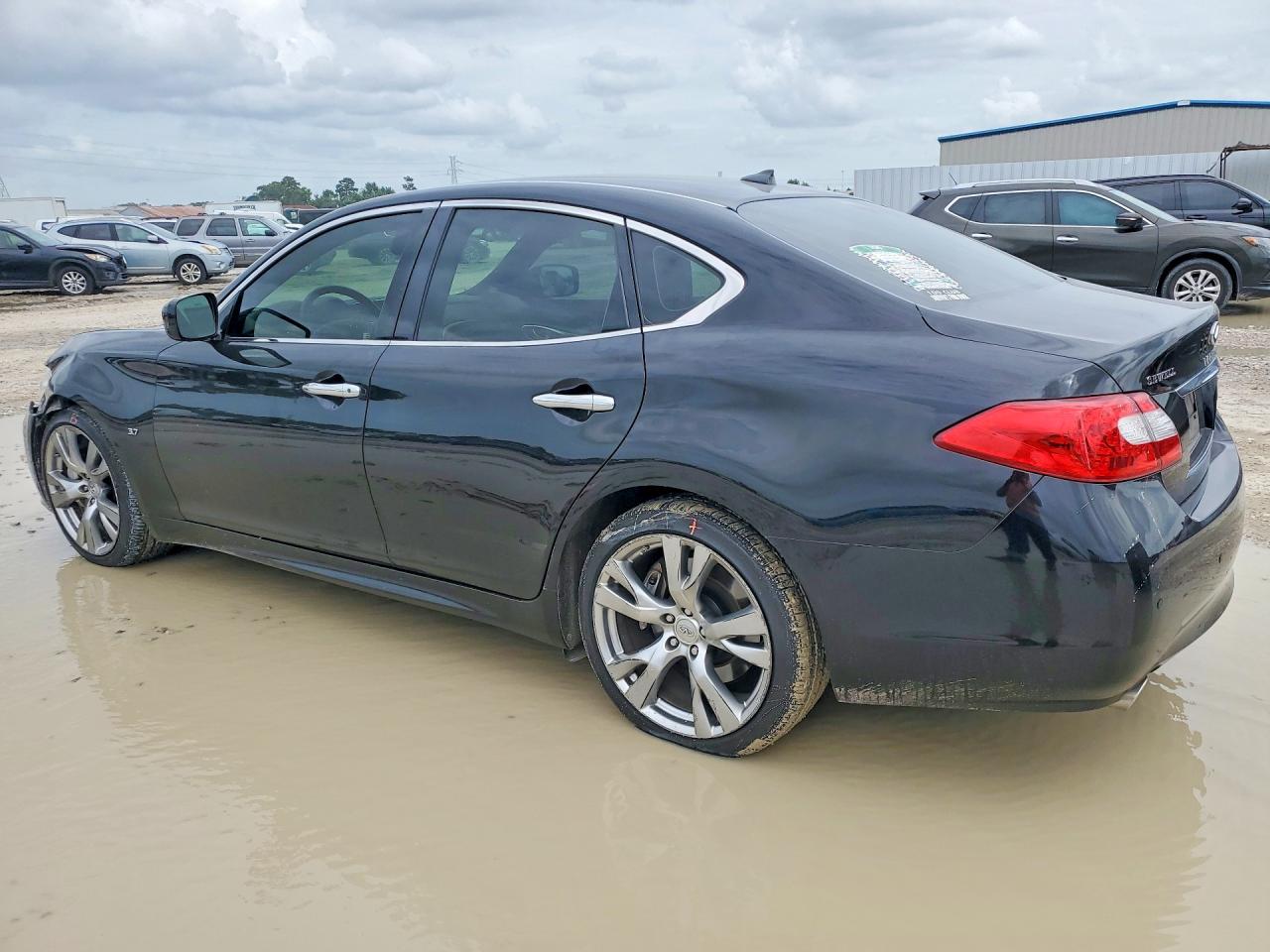 2014 Infiniti Q70 3.7 Black vin: JN1BY1AP3EM260317