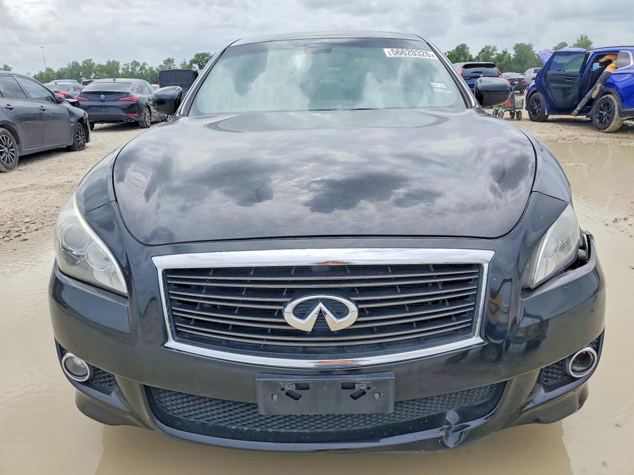 2014 Infiniti Q70 3.7 Black vin: JN1BY1AP3EM260317