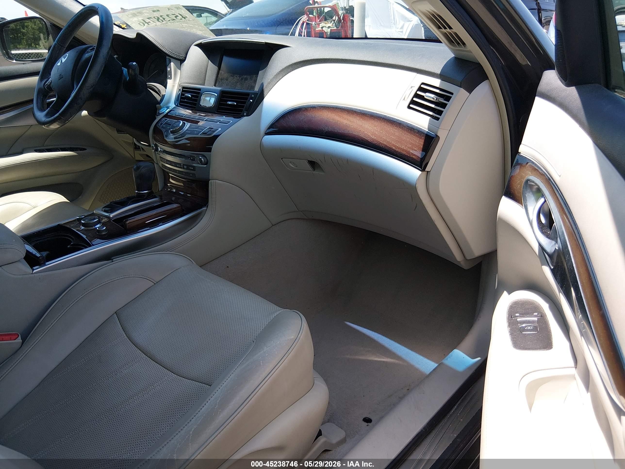 2011 Infiniti M37   Black vin: JN1BY1AP4BM321556
