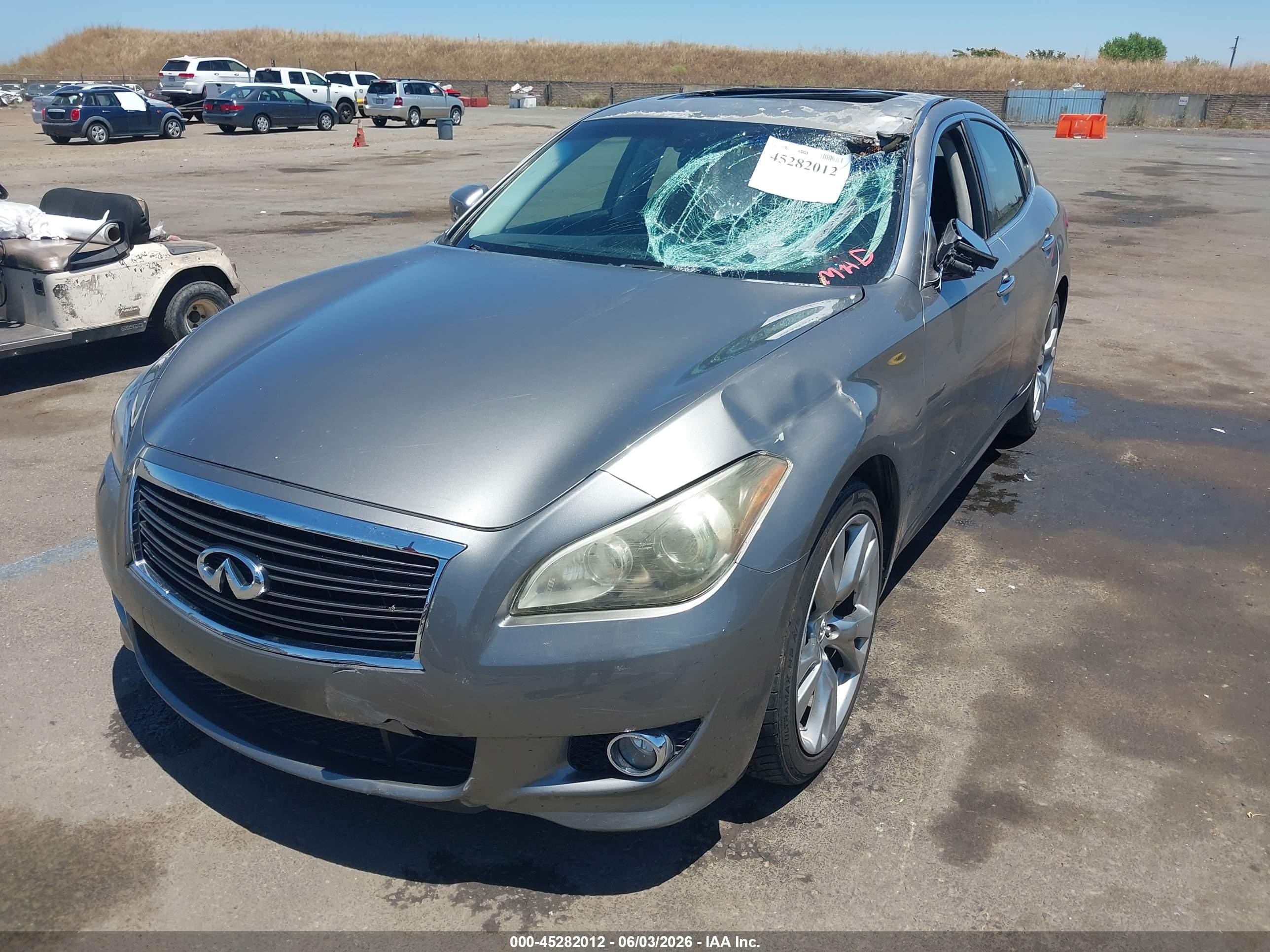 2011 Infiniti M37   Gray vin: JN1BY1AP4BM321959