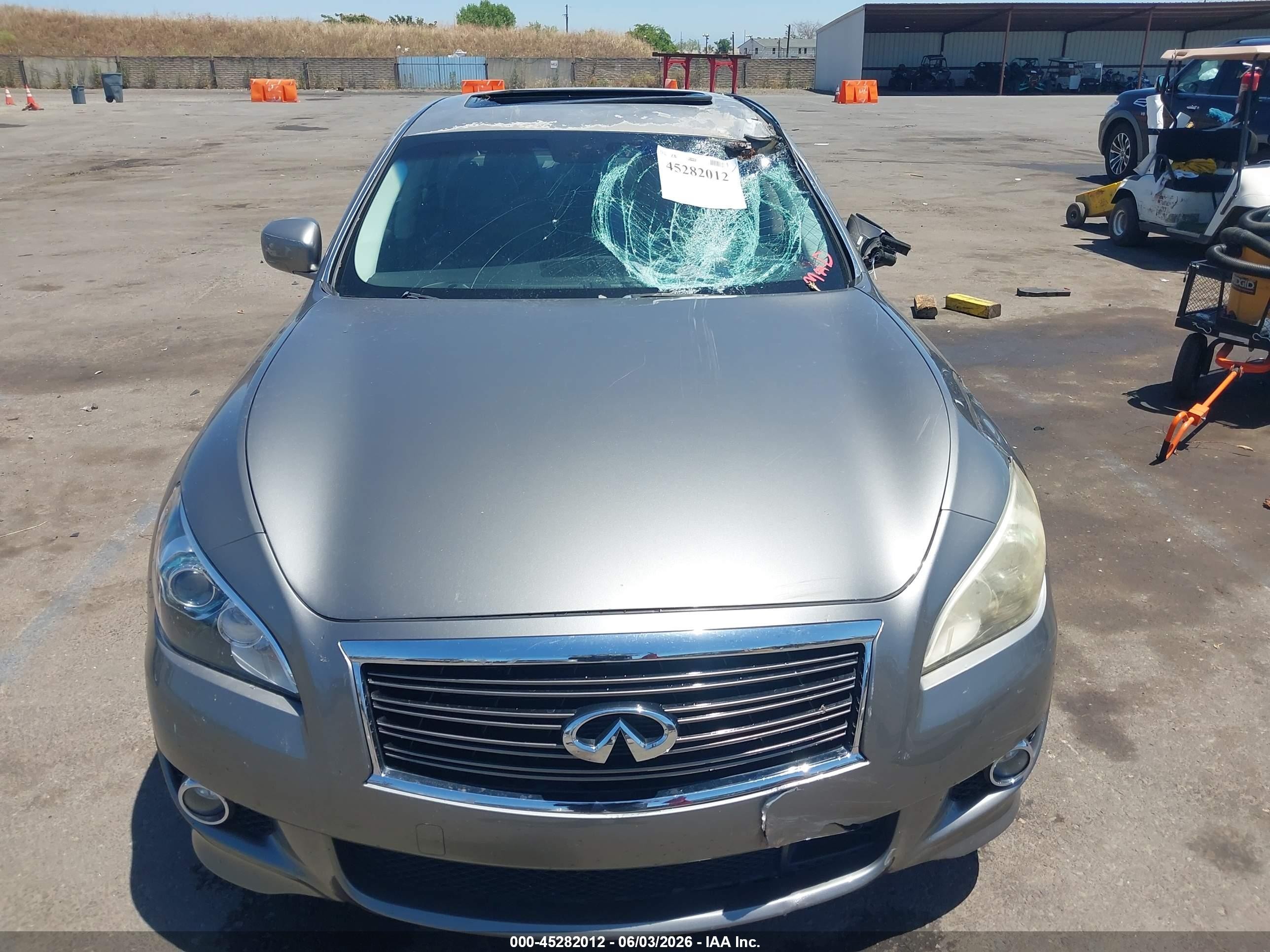 2011 Infiniti M37   Gray vin: JN1BY1AP4BM321959