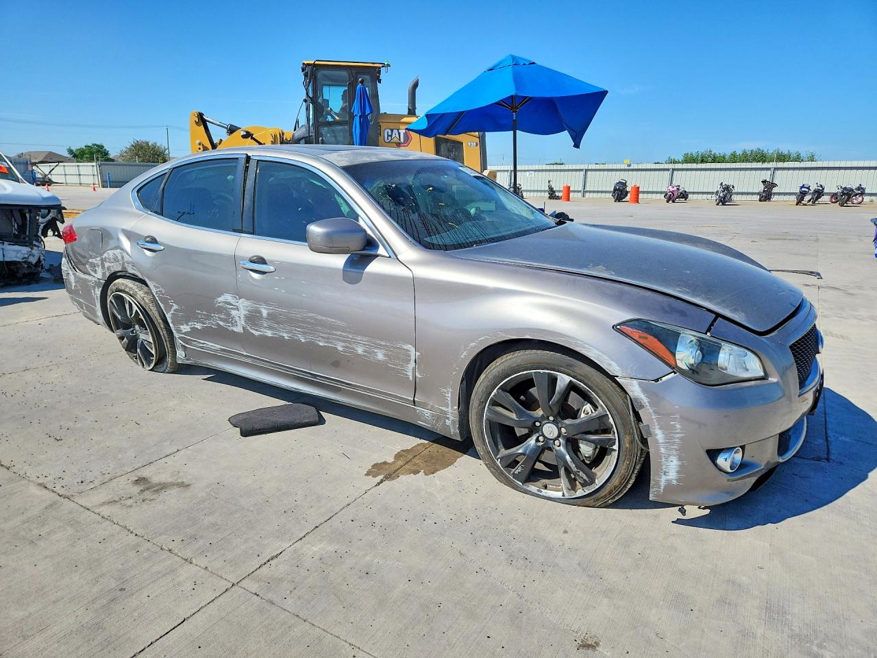 2011 Infiniti M37 Base Gray vin: JN1BY1AP4BM325834