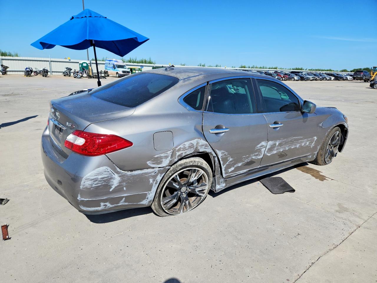 2011 Infiniti M37 Base Gray vin: JN1BY1AP4BM325834
