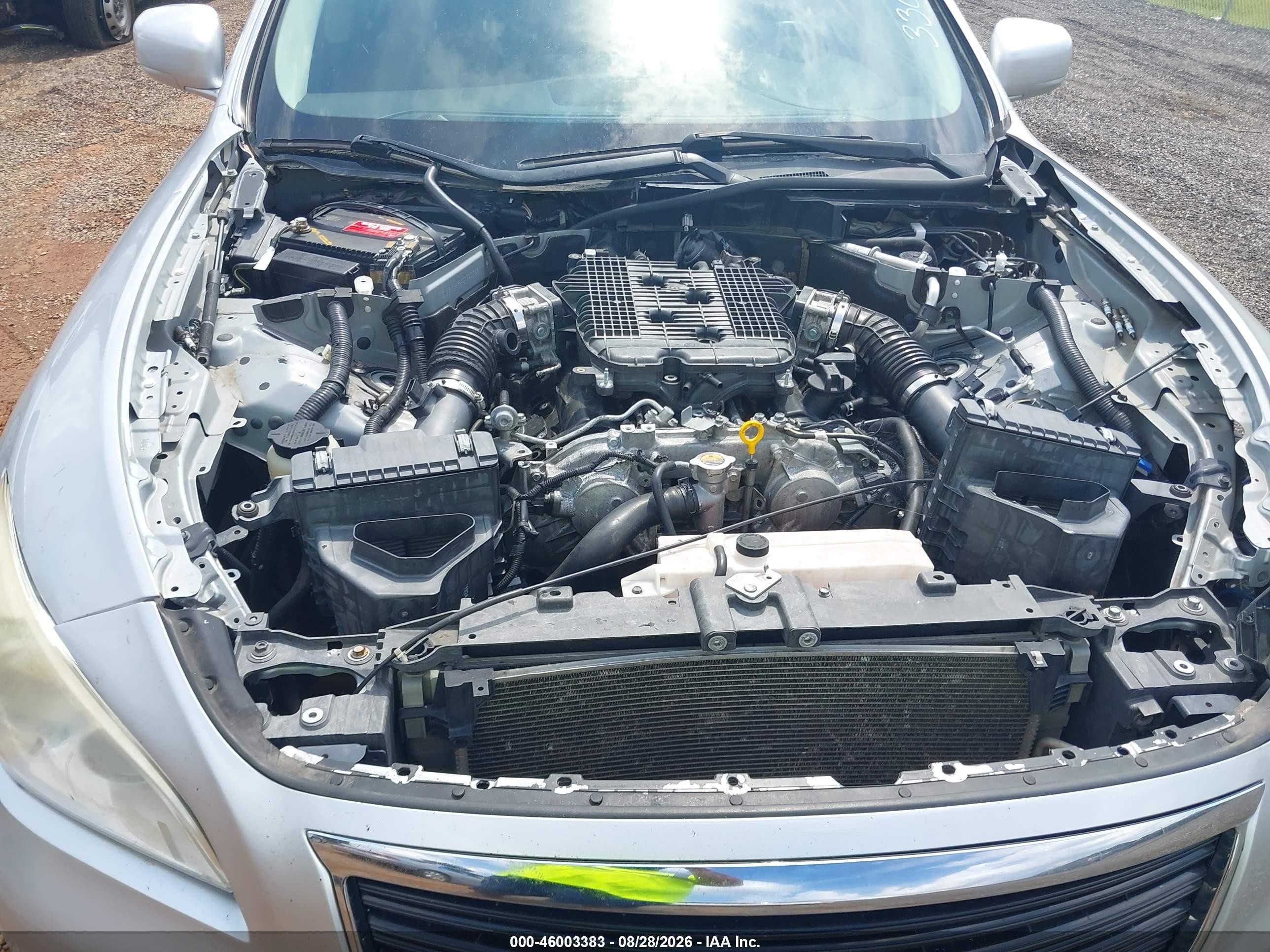 2012 Infiniti M37   Silver vin: JN1BY1AP4CM330968