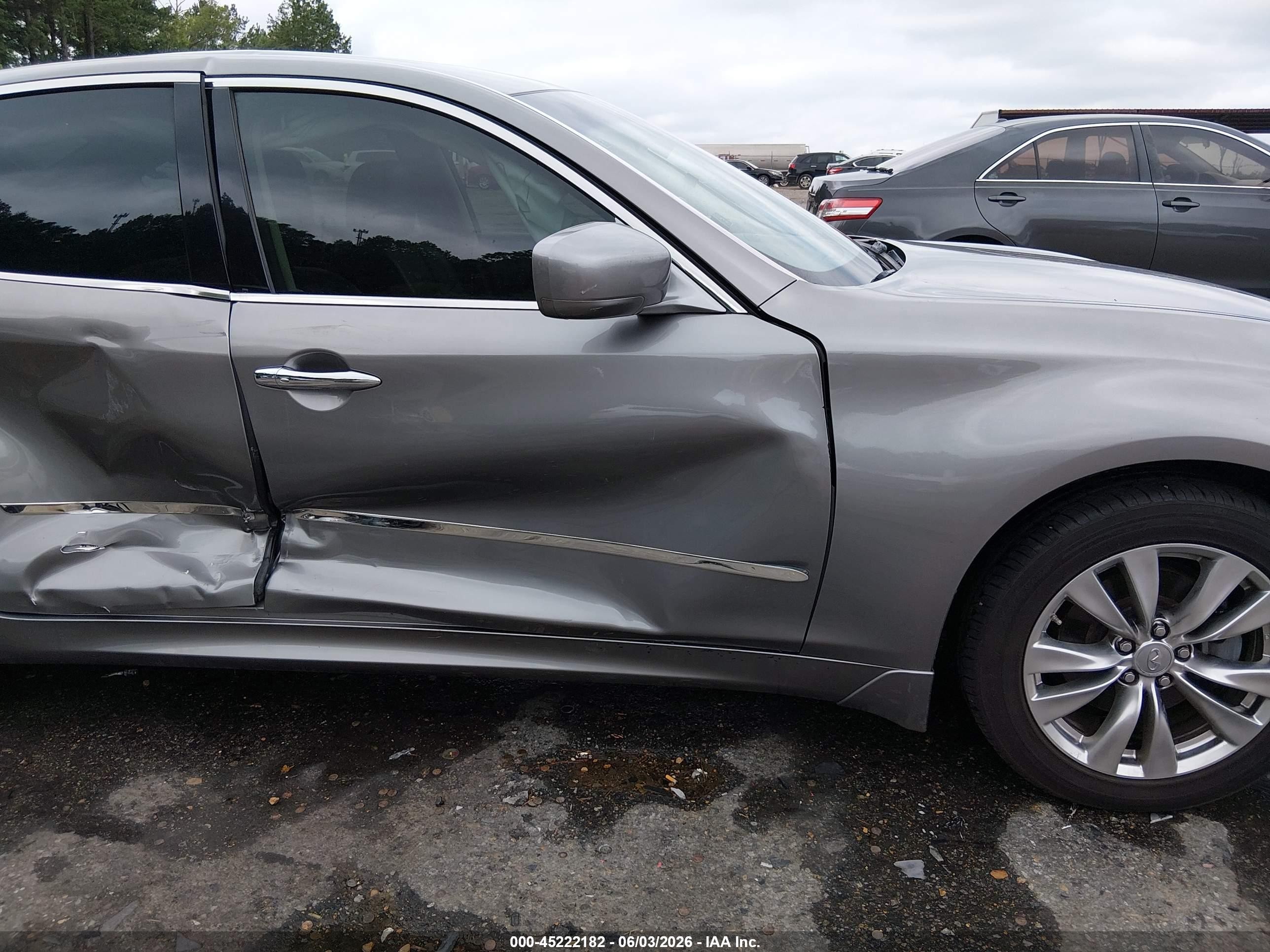2012 Infiniti M37 Gray vin: JN1BY1AP4CM332932