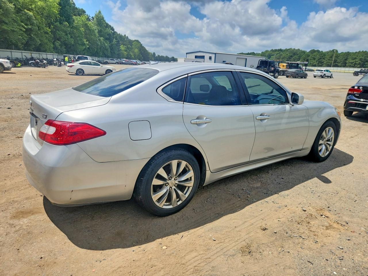 2012 Infiniti M37 Base Silver vin: JN1BY1AP4CM334101