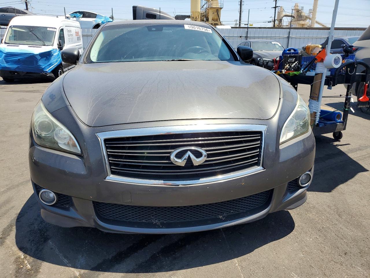 2012 Infiniti M37 Base Gray vin: JN1BY1AP4CM334695