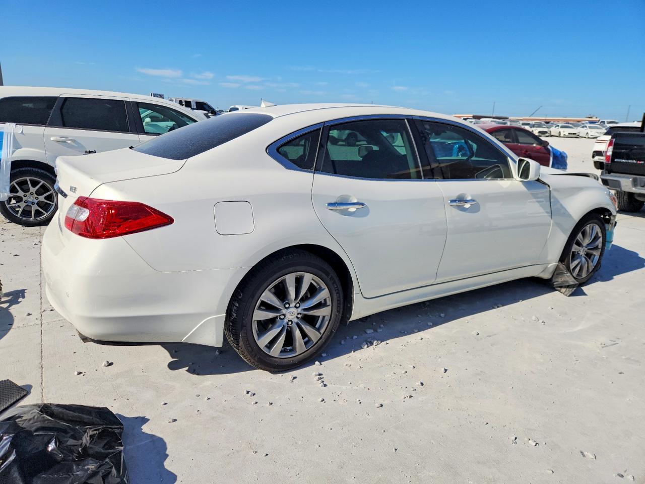 2013 Infiniti M37 Base Белый vin: JN1BY1AP4DM514695