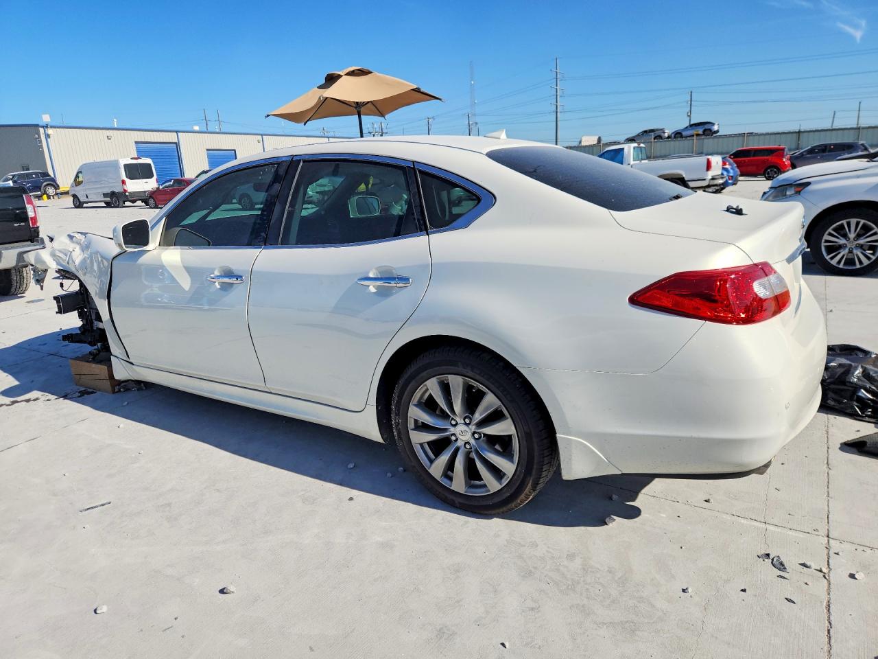 2013 Infiniti M37 Base Белый vin: JN1BY1AP4DM514695