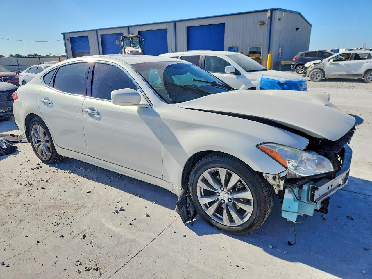 2013 Infiniti M37 Base Белый vin: JN1BY1AP4DM514695