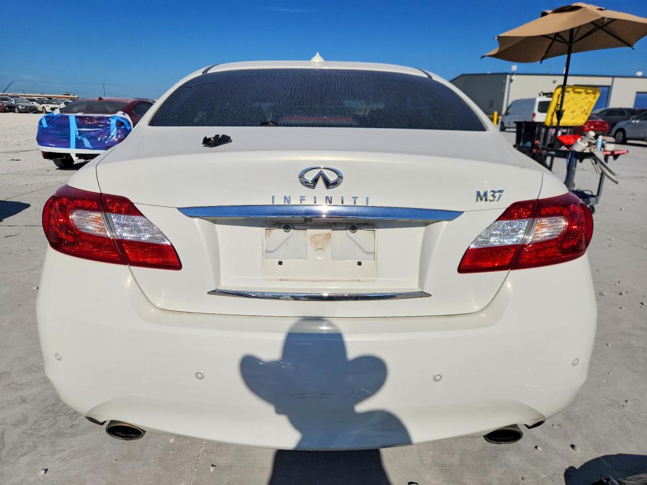 2013 Infiniti M37 Base Белый vin: JN1BY1AP4DM514695