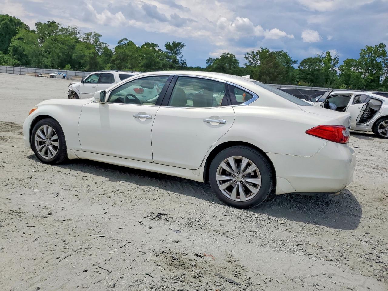 2011 Infiniti M37 Base White vin: JN1BY1AP5BM320058