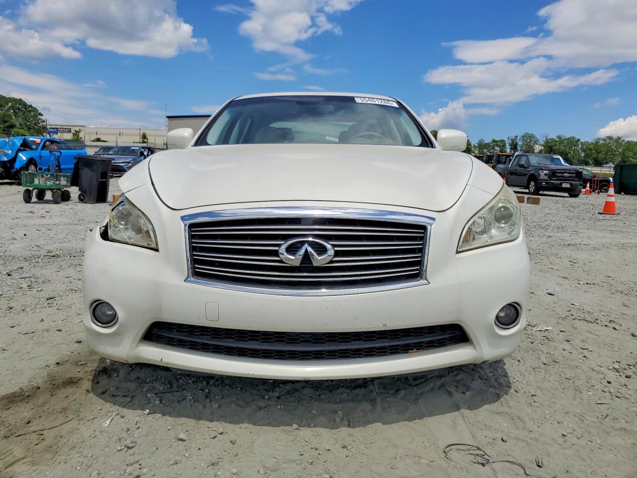 2011 Infiniti M37 Base White vin: JN1BY1AP5BM320058