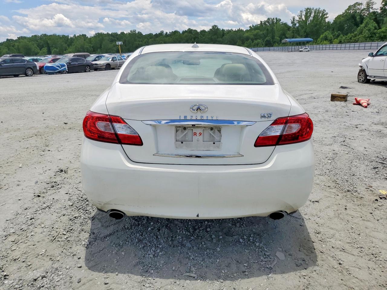 2011 Infiniti M37 Base White vin: JN1BY1AP5BM320058