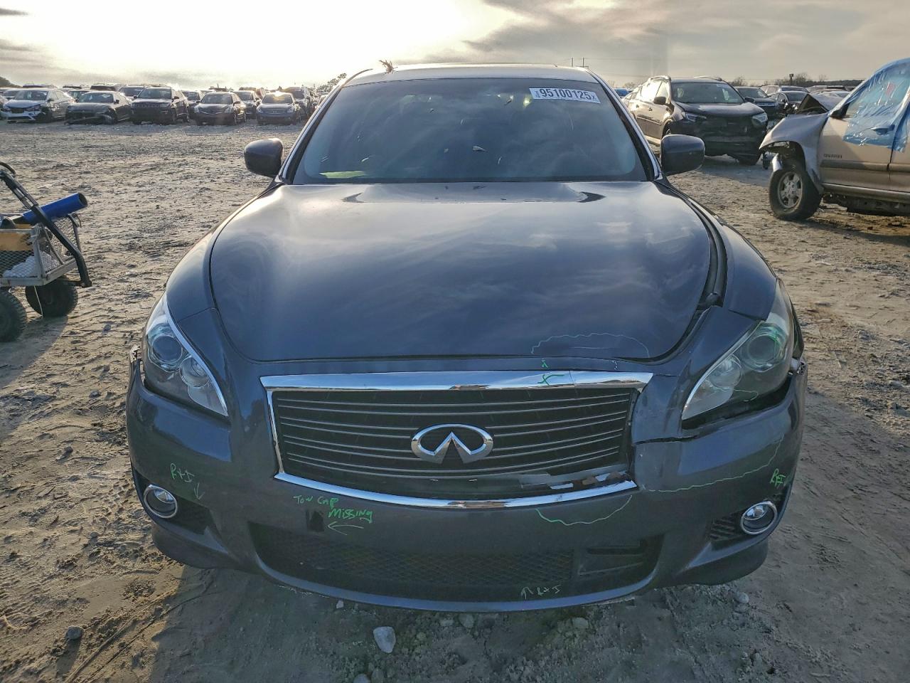 2011 Infiniti M37 Серый vin: JN1BY1AP5BM322263