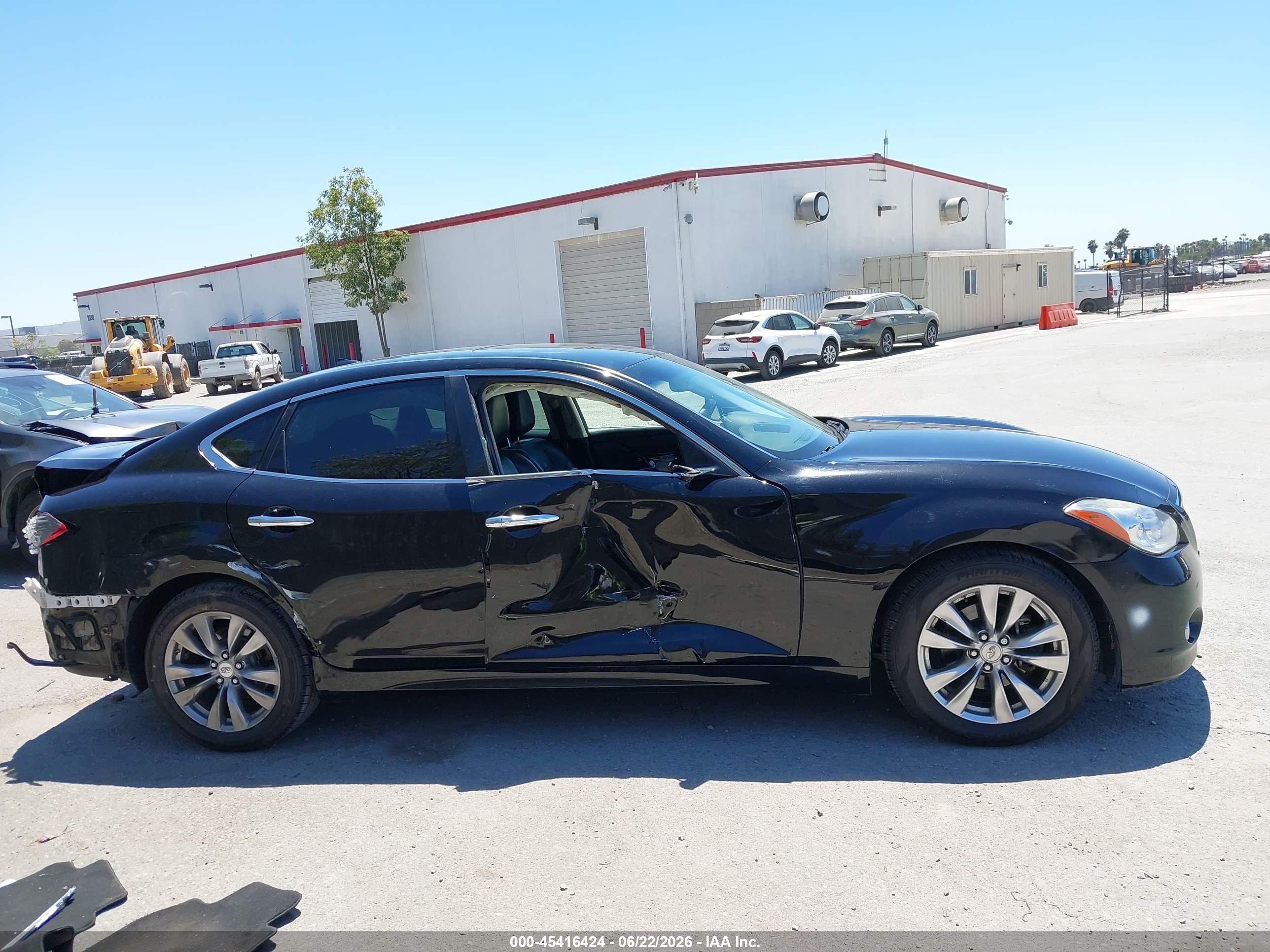 2012 Infiniti M37   Black vin: JN1BY1AP5CM330347
