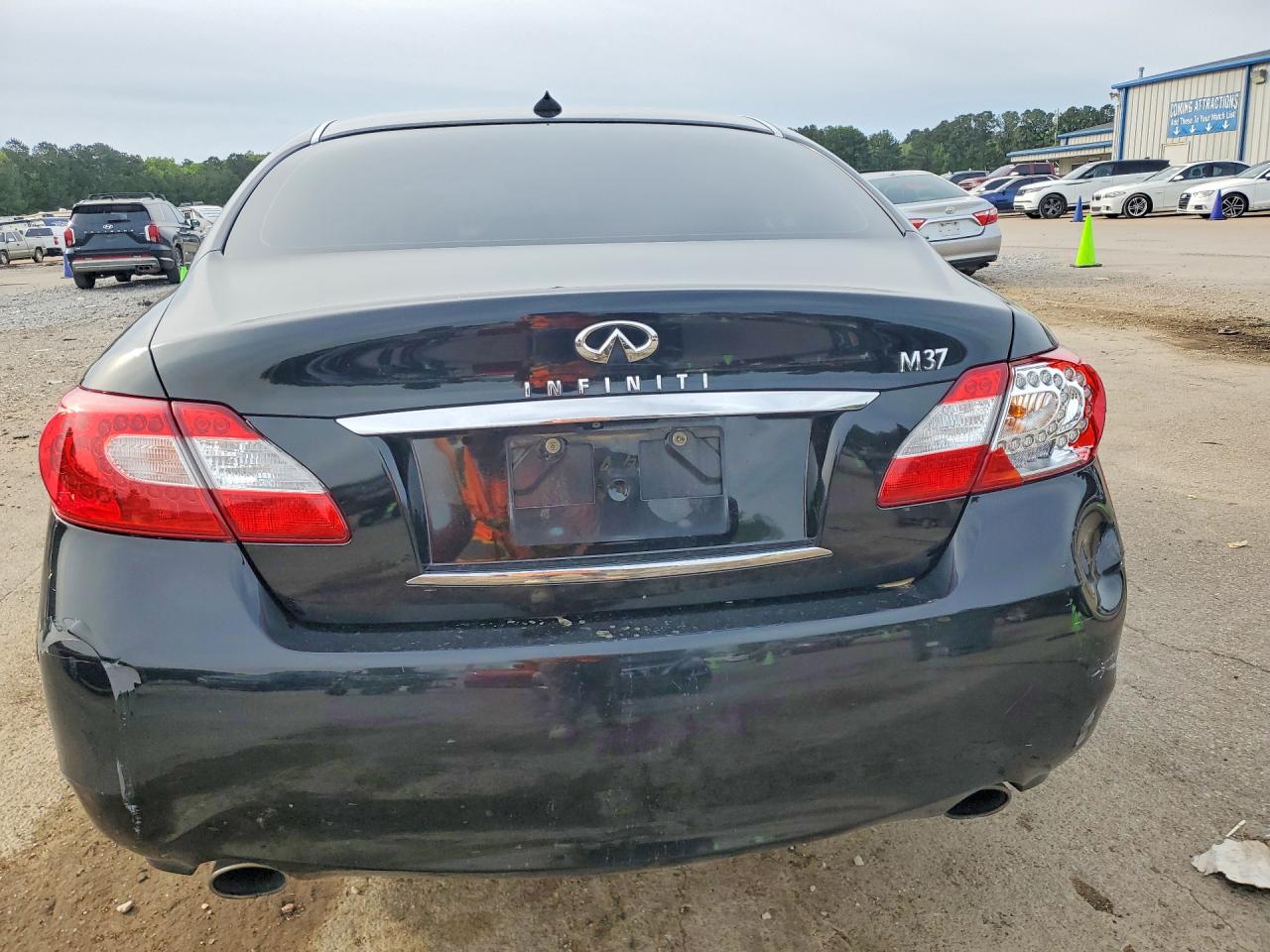 2012 Infiniti M37 Base Black vin: JN1BY1AP5CM335046