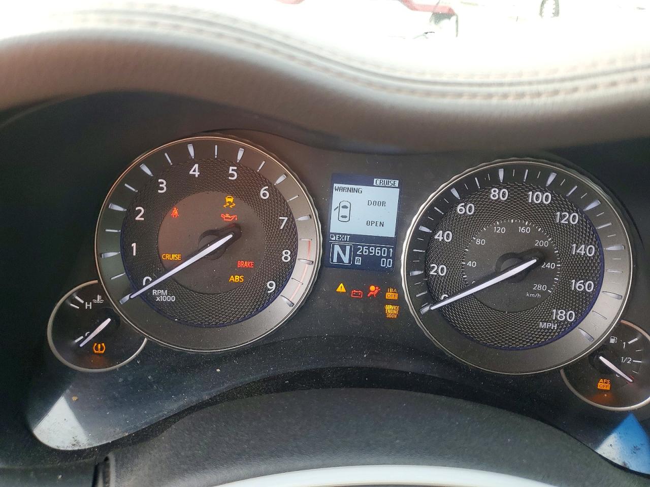 2012 Infiniti M37 Base Black vin: JN1BY1AP5CM335046