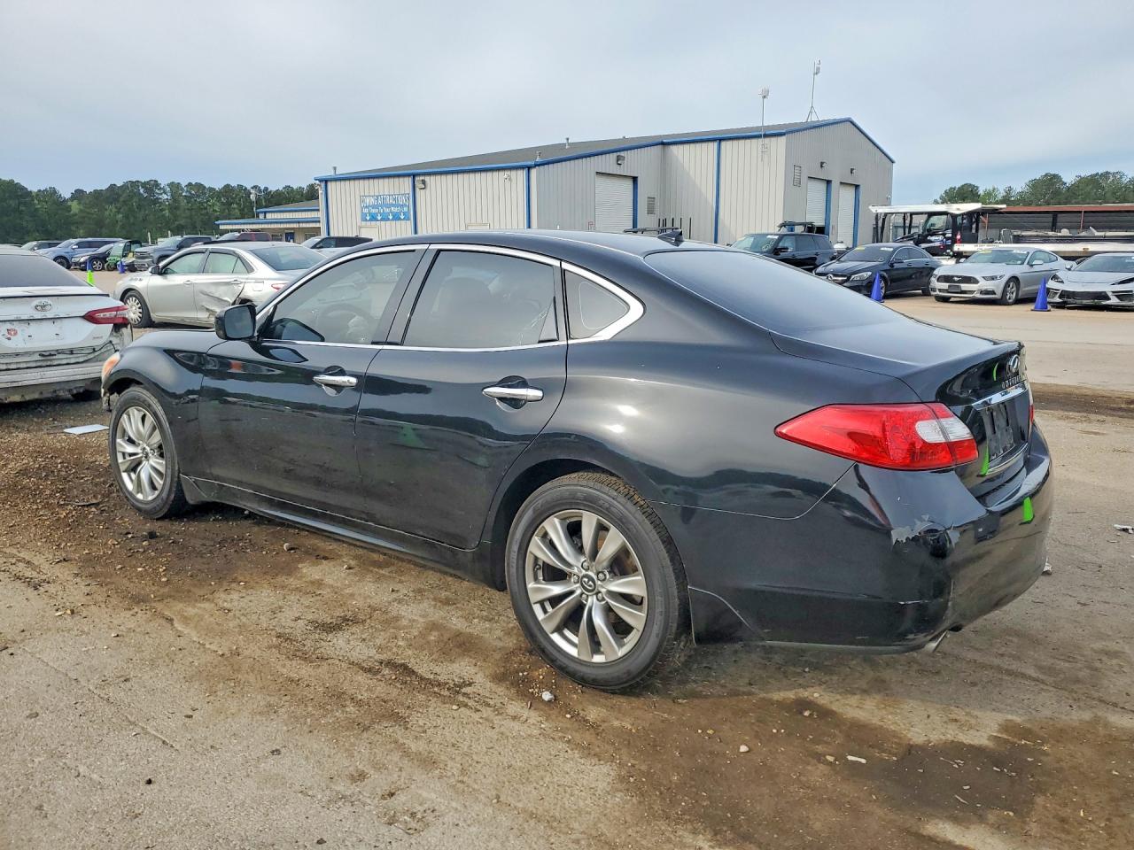 2012 Infiniti M37 Base Black vin: JN1BY1AP5CM335046