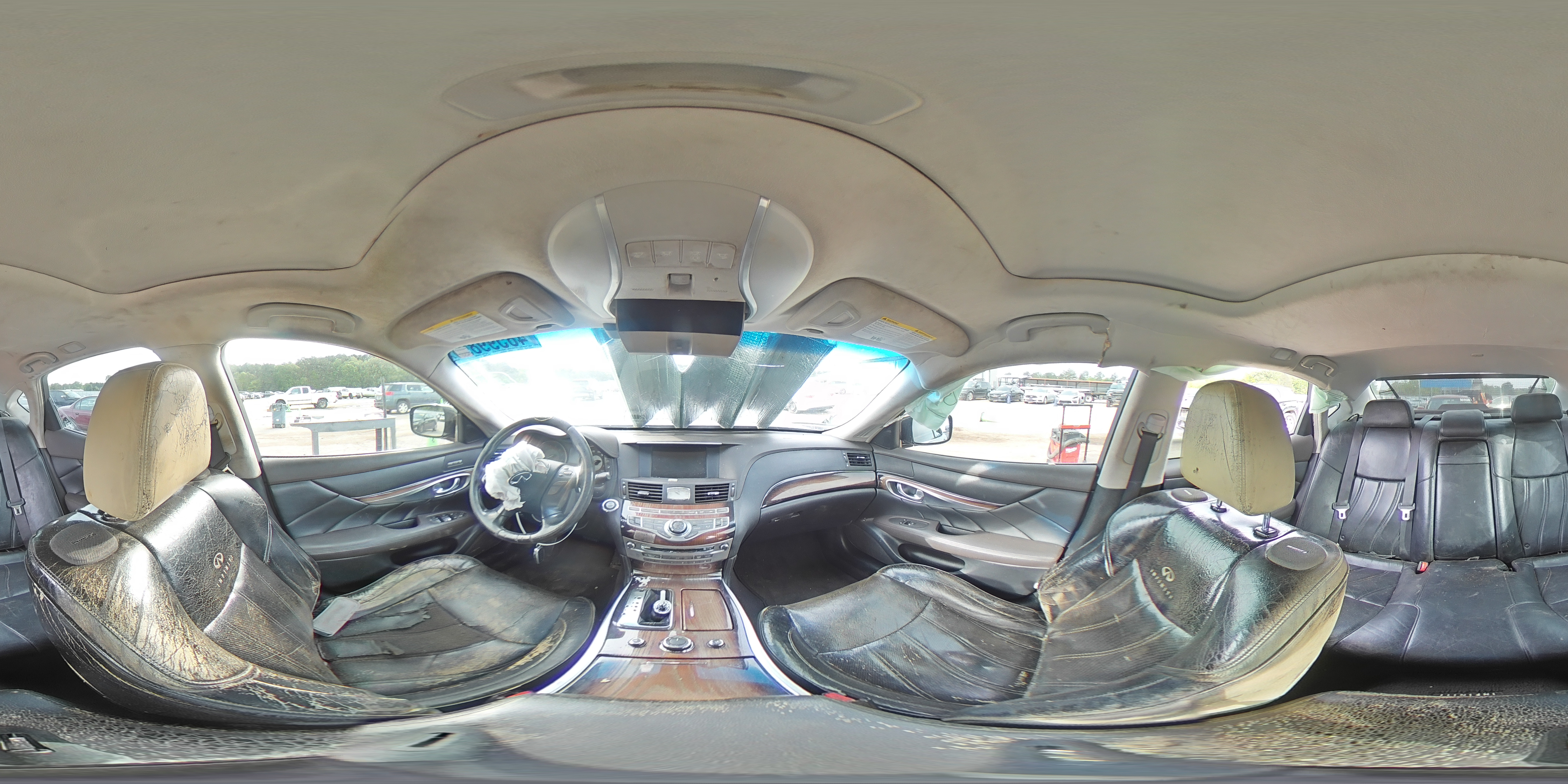 2012 Infiniti M37 Base Black vin: JN1BY1AP5CM335046