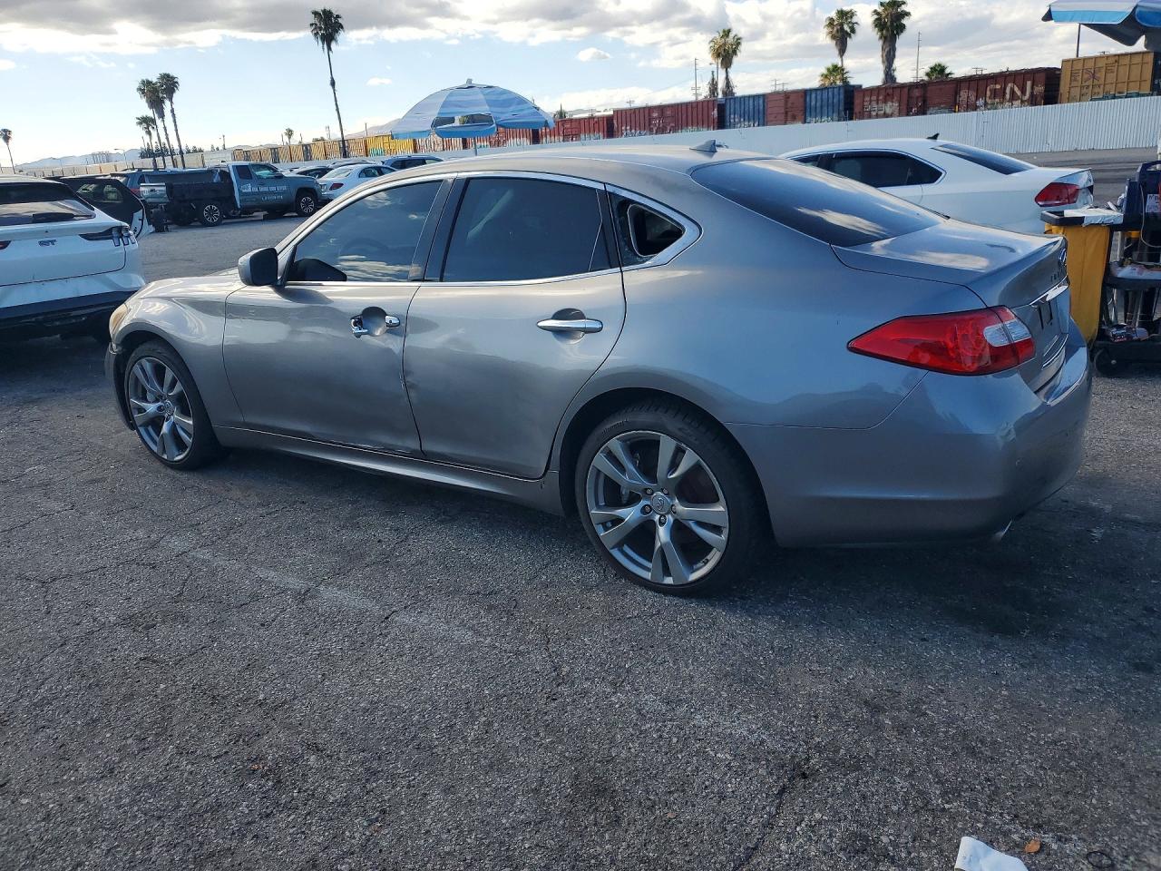 2013 Infiniti M37 Base Gray vin: JN1BY1AP5DM514186