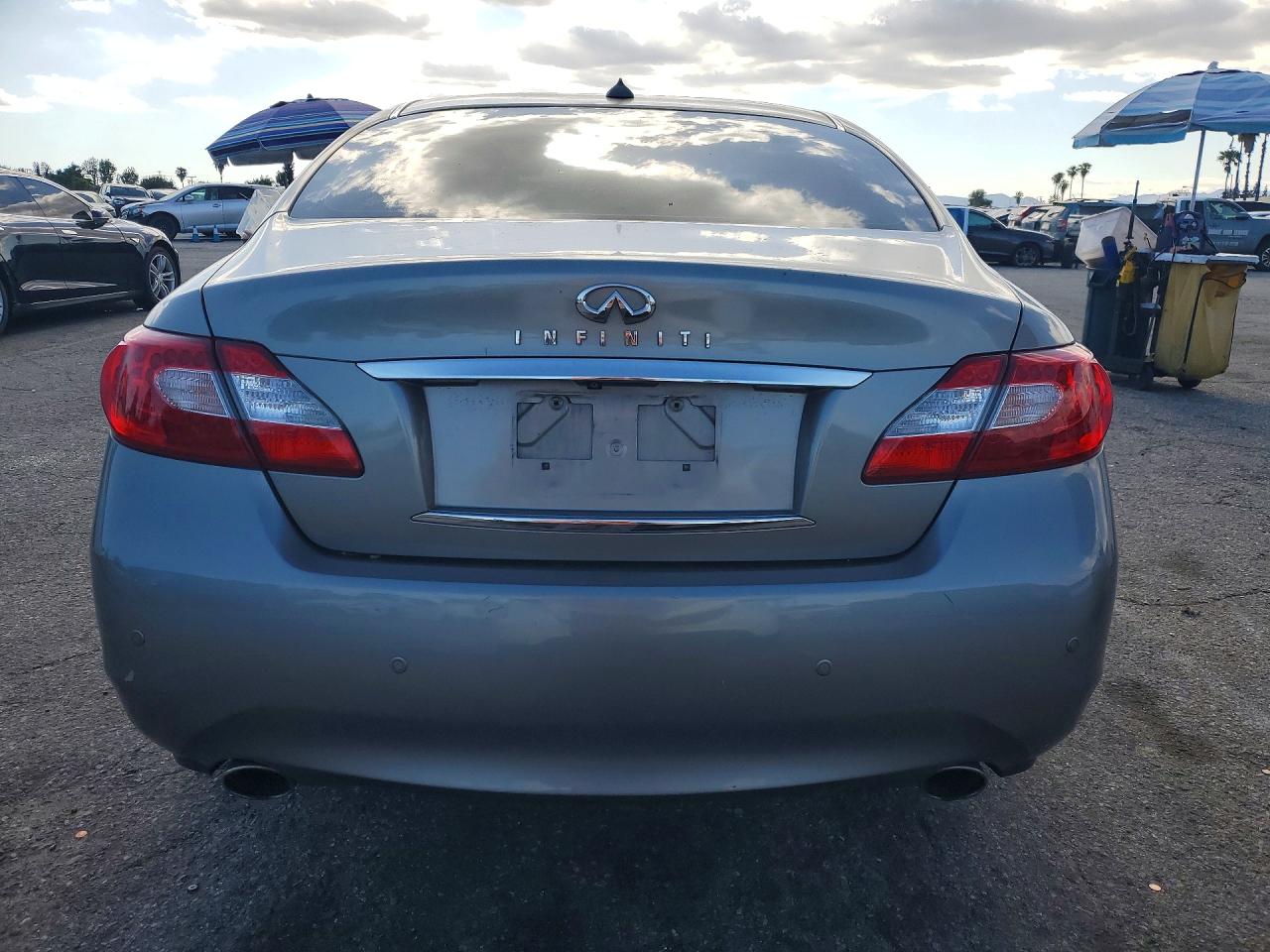 2013 Infiniti M37 Base Gray vin: JN1BY1AP5DM514186