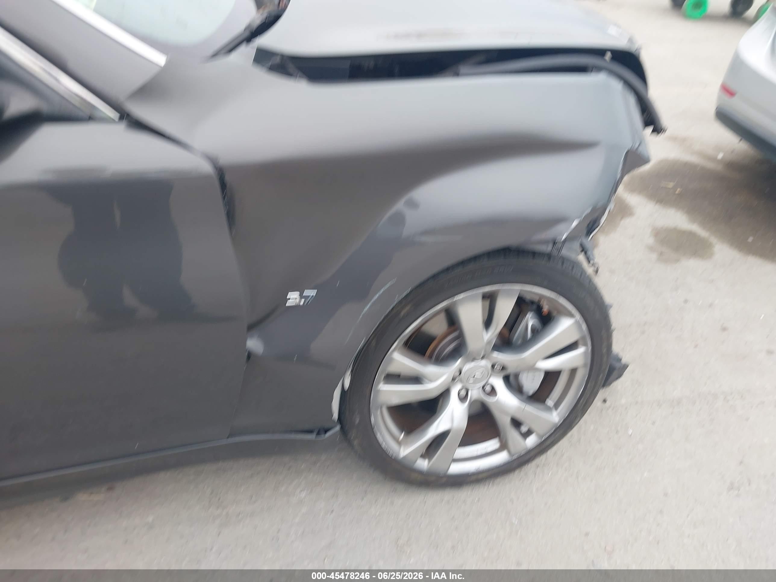2015 Infiniti Q70 3.7 Gray vin: JN1BY1AP5FM540502