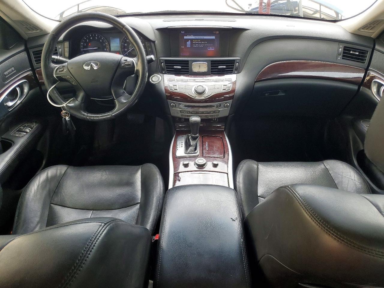 2017 Infiniti Q70 3.7 Gray vin: JN1BY1AP5HM741058